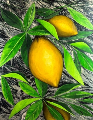 Three lemons by Monica Cuellar