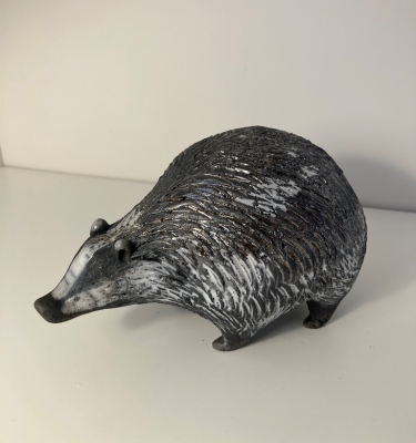 Badger Standing by Alison Fisher