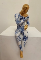 Seated Male Nude (precious series) - head right