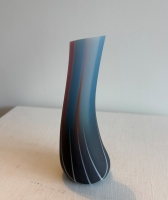 Glass droplet - blue, pink, multi